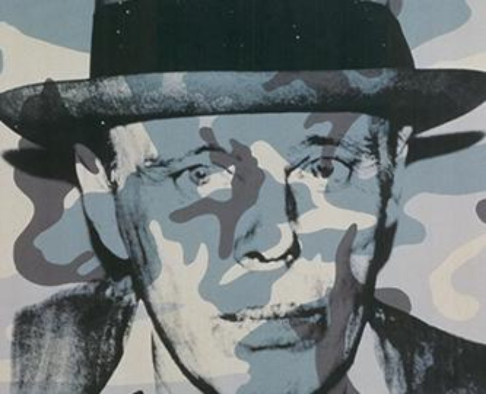 Andy Warhol Joseph Beuys Print – Pop Art Tribute Artwork | €225
