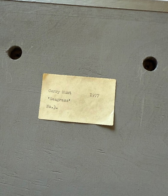 Image 1 of Gerry Hunt (1927 - 2023), set of  5 photos mounted on wood panels, UK 1977