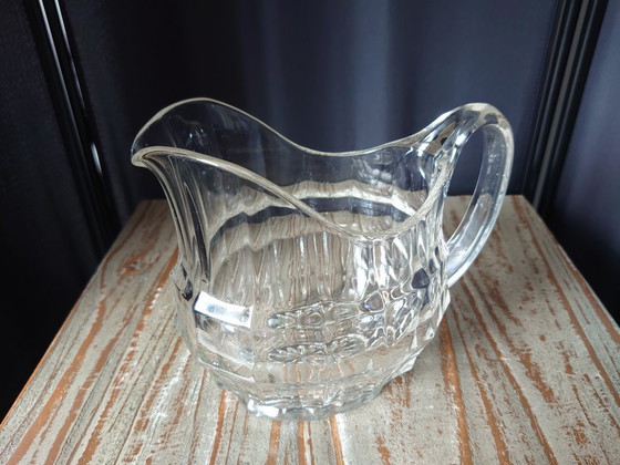 Image 1 of Art Deco Pressglas-Wasserkanne
