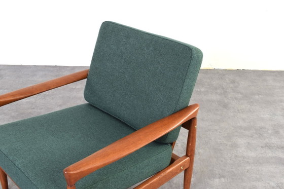 Mid-Century Kolding Lounge Chairs by Erik Wørts for IKEA, 1960s., Set of 2 – Armchairs, Textile, Wood (photo 15 of 16)