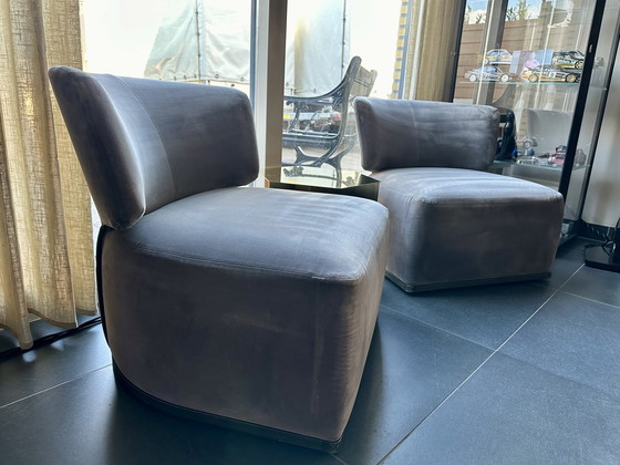 Image 1 of Maxalto Amoenus Soft By Antonio Citterio Fauteuils 2 Stuks