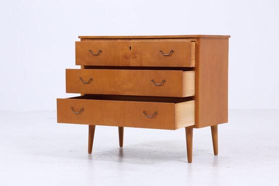 Image 1 of Vintage ladekast | Mid Century ladekast | 60s 70s houten opbergmeubel #04-21