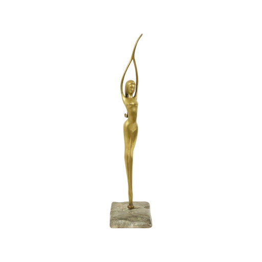 Image abstraite Femme nue Ballerine