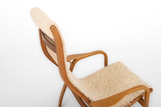 Set Lamino Sessel und Ottoman von Yngve Ekström für Swedese, 1950er Jahre – Wool, Cotton, Scandinavian (photo 10 of 15)