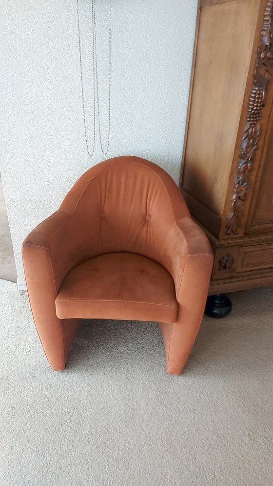 Leolux Carabita Hugo de Ruiter, Armchairs, Skai, Textile, Brown (photo 4 of 5)