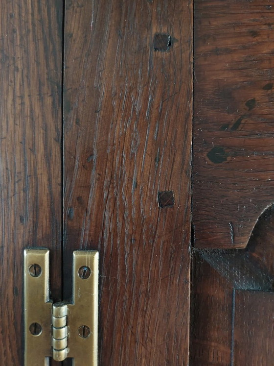 Armarios de almacenamiento de roble, modelo clásico – Madera (photo 8 of 9)
