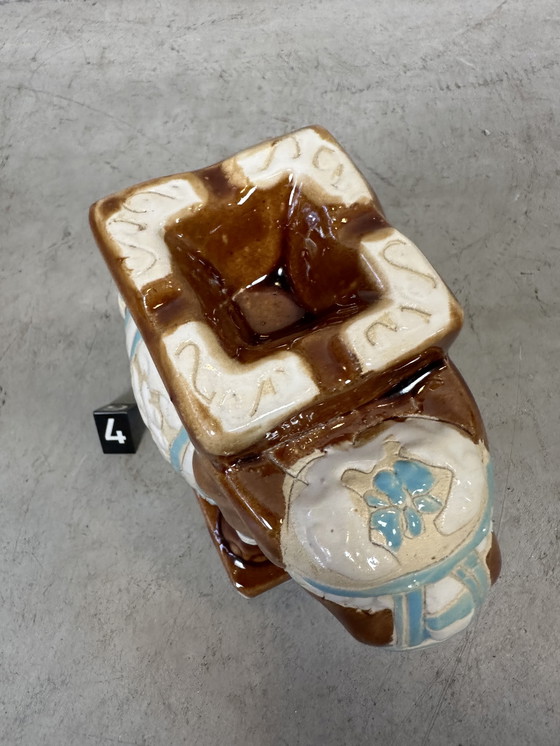 Image 1 of Cendrier vintage à éléphant - céramique