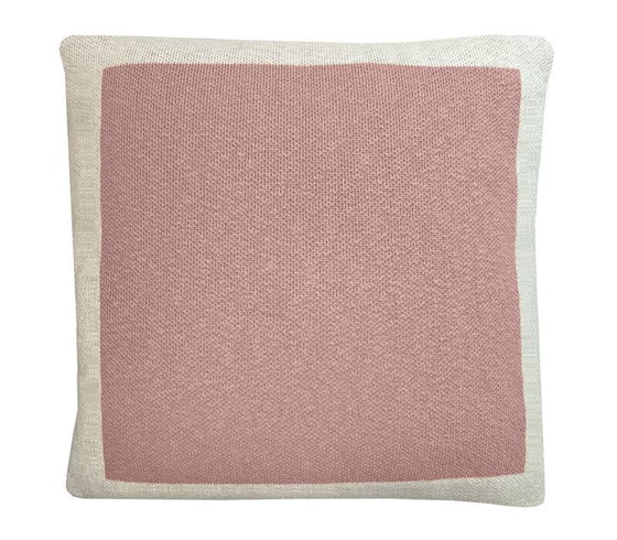 Image 1 of Cushion Solid knitted poster cushion pink from Malagoon
