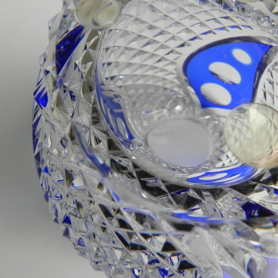 Image 1 of VSL Val Saint Lambert vase by Xavier Crespo, signed number 136-180