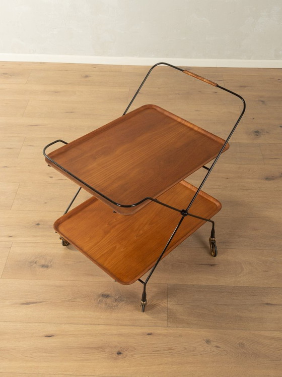 Image 1 of Servierwagen aus den 1960er Jahren, Ary Fanérprodukter Nybro