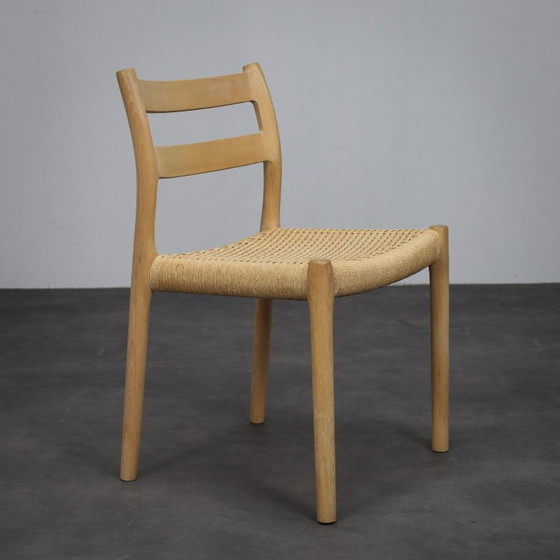 Image 1 of Ensemble de 6 chaises de salle à manger modèle 84 de Niels Otto Møller, années 1970