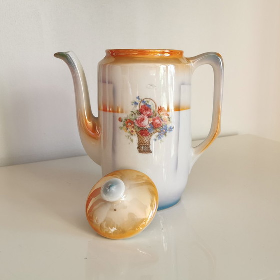Image 1 of ART DECO COFFEE SET - SIX CUPS