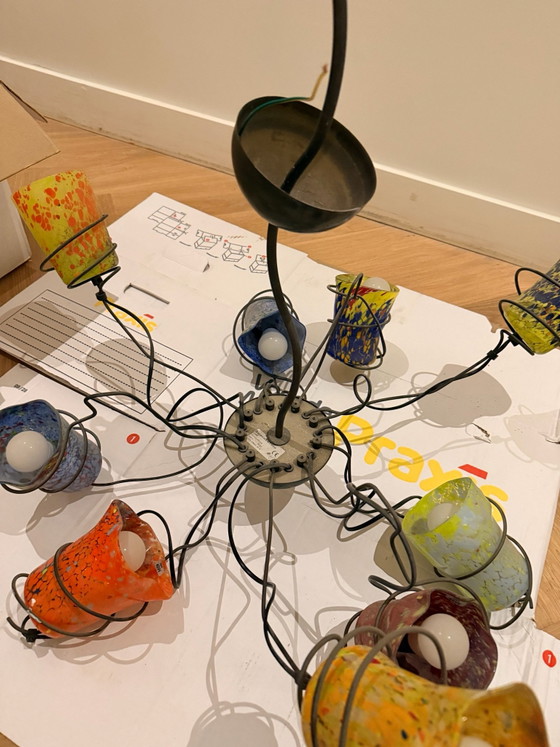 Barovier & Toso Gotodario/9 lampada a sospensione – Lampadari, Metallo (photo 2 of 5)