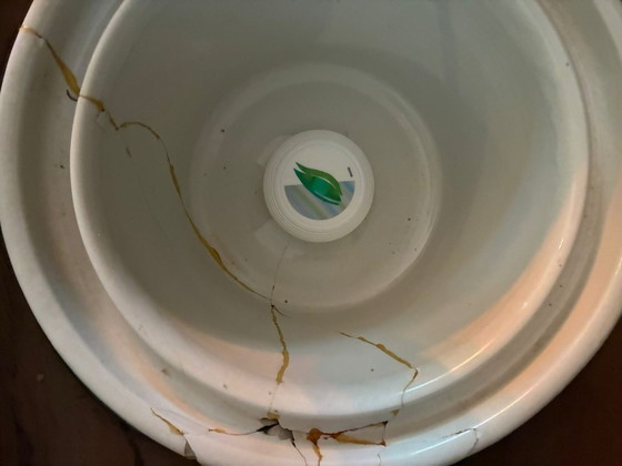 Image 1 of Antique washstand with washbasin