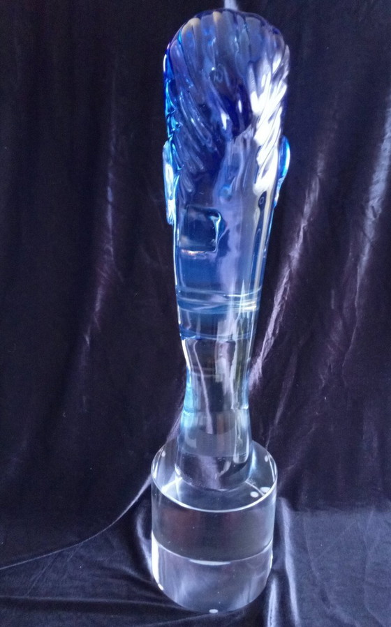 Image 1 of Murano glazen sculpturen brengen een eerbetoon aan Modigliani.