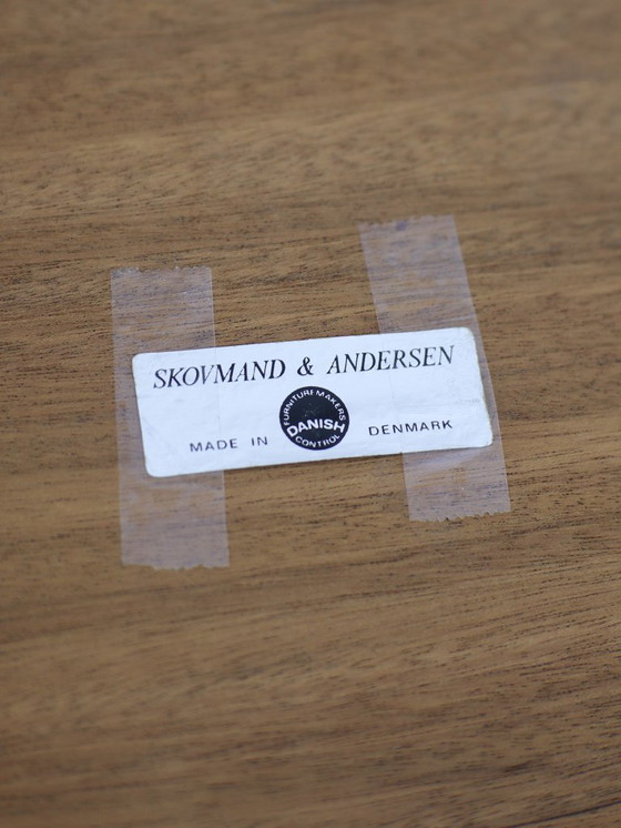 Image 1 of Uitschuifbare eettafel Skovmand & Andersen Deens eiken vintage