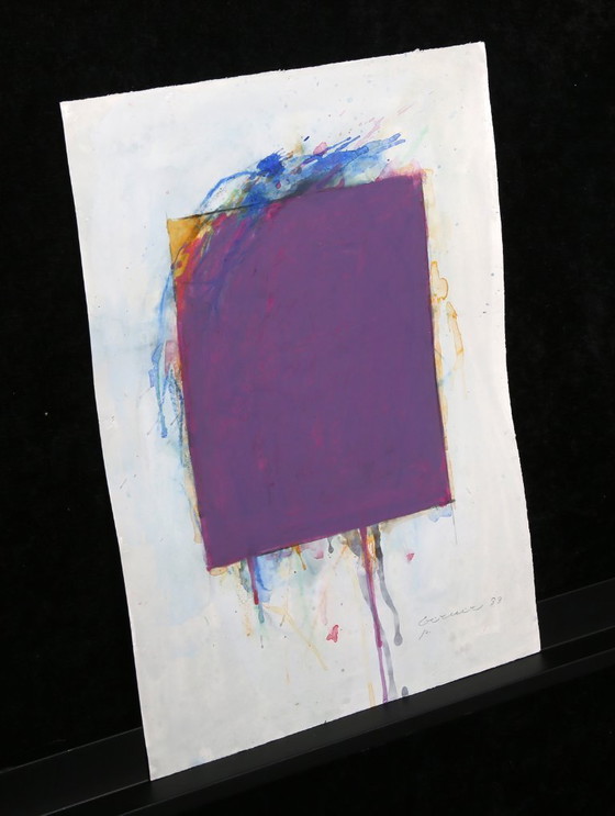 Image 1 of Berner, Bernd - Zonder titel - 1999 - Gouache op handgeschept papier - met de hand gesigneerd