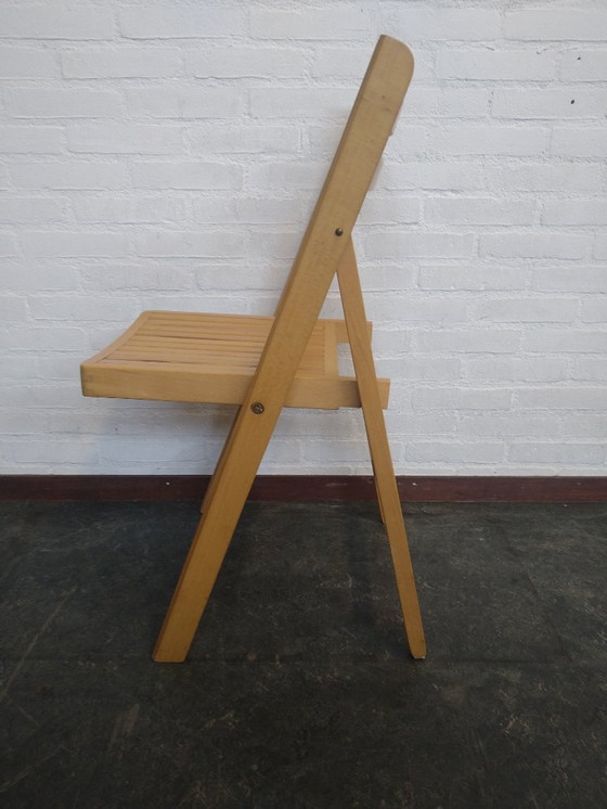 Image 1 of 4x sedie pieghevoli CTC in legno di faggio