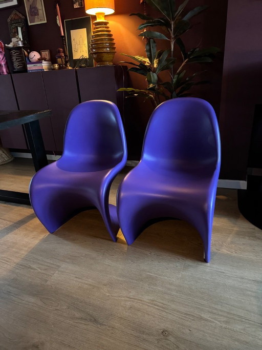 2 x Vitra Panton - purple
