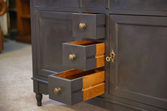 Small buffet in cherry wood 1960s – Storage cabinet, Vintage (photo 2 of 11)