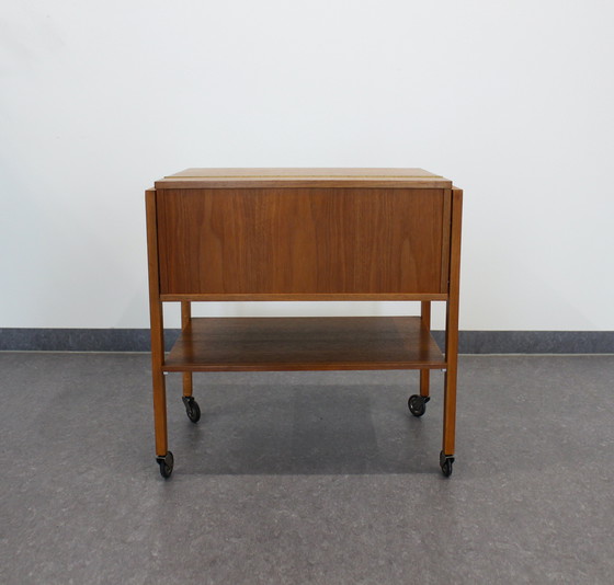 Image 1 of Table de couture / table d'appoint 1960S Horn Moebel