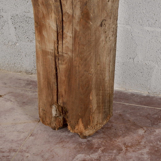 Base de Estatua Columnas Pedestal con Viga Decorativa – Hierro, Rustic (photo 11 of 14)