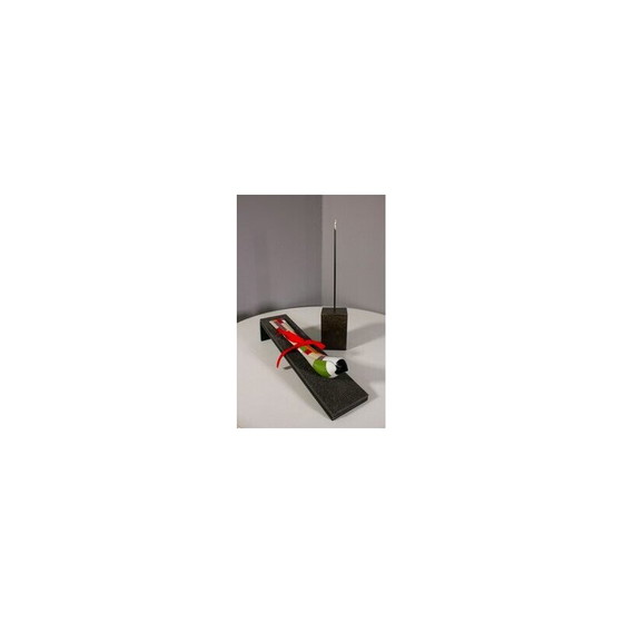 Image 1 of Vintage bird in iron, wood and marble by Livio Fantini, 2020
