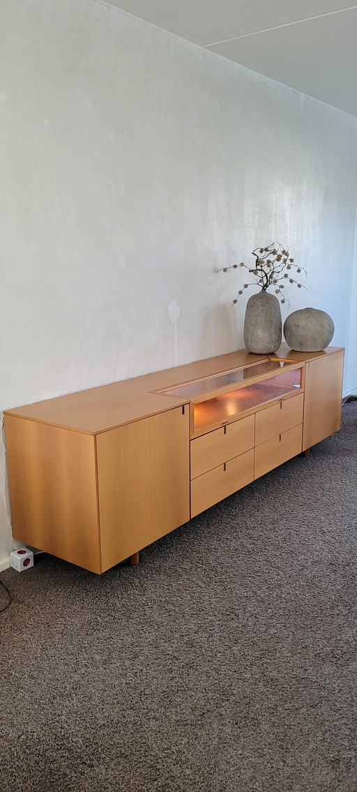 Sideboard With Display Panel Poliform