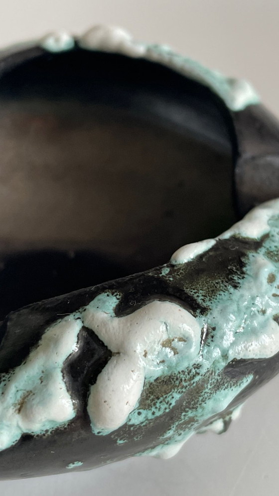 Image 1 of Cyclops Ceramic Ashtray Annecy France Vintage