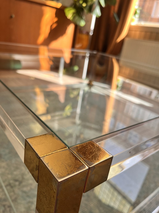 Image 1 of Hollywood regency coffee table 