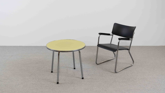 Vintage Bauhaus stalen bijzettafel – Metal (photo 9 of 9)