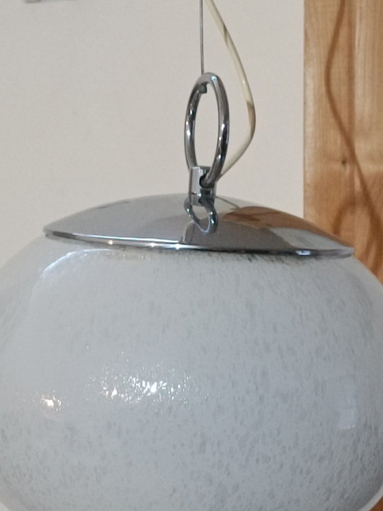 Image 1 of Hanglamp van Murano-glas van Mazzega, jaren 70.
