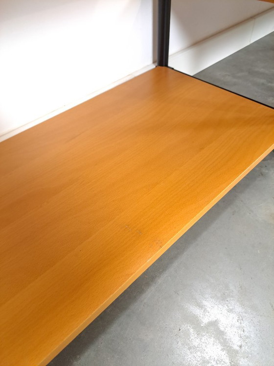 Image 1 of Ikea modular wall system Niklas with cabinets and shelves vintage