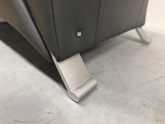 Image 1 of 2 Rolf Benz 322 Armchairs Gray Leather