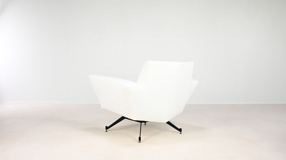 Image 1 of Studio Tecnico A.P.A, pair of armchairs model M530 for Lenzi. Italy, C.1950