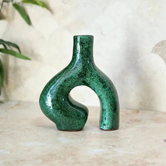 Vase Adal mini verni – Porcelaine, Modern (photo 7 of 7)