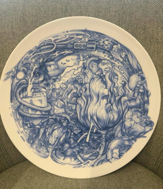 Image 1 of Assiette Arno Coenen - Édition Limitée