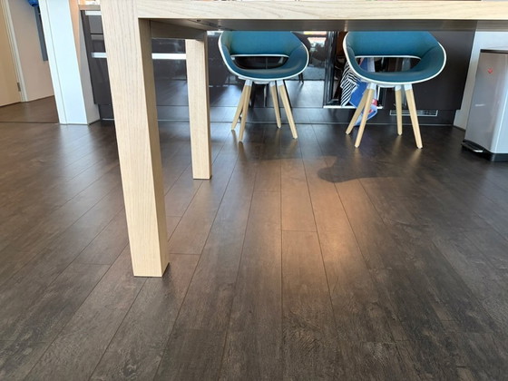 Image 1 of Tavolo da pranzo Pilat & Pilat Dorus - rovere massello - 200 x 100 cm - design Gjalt Pilat