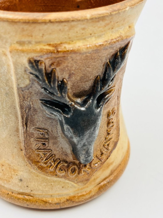 Stoneware Goblet from Bouffioulx Francorchamps – Dubois – Glass & Decanter, Ceramic (photo 5 of 7)