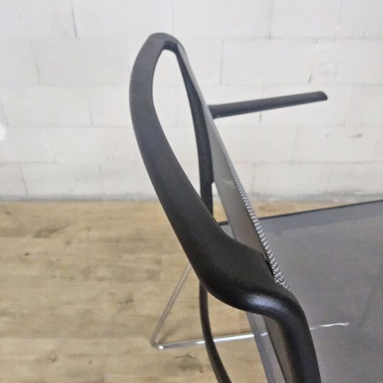 Image 1 of 2x sedia Wilkhahn Aline 230 con braccioli (impilabile) sedie di design / sedie da ufficio / sedie da sala da pranzo