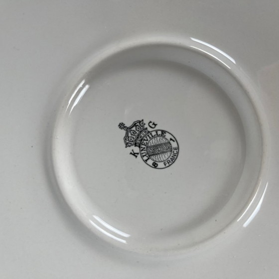 Image 1 of KG Luneville Piatto per torte con servitore per torte - Modello Réverbère