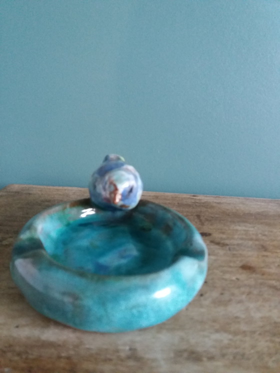 Image 1 of Cenicero de pájaro firmado Filmont Calvados