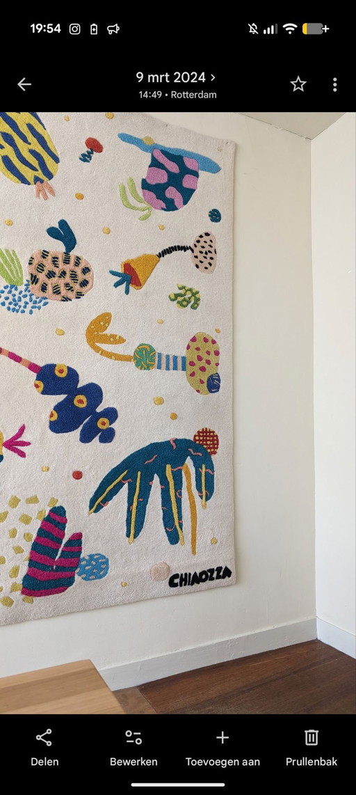 Ikea art event 2019-  tapijt Chiaozza