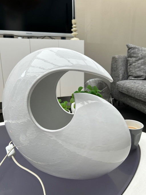 Lampe en céramique vintage. – tafellampen, Ceramic (photo 2 of 7)