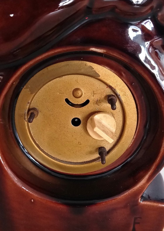 Image 1 of Reloj de repisa Scheurich en forma de león