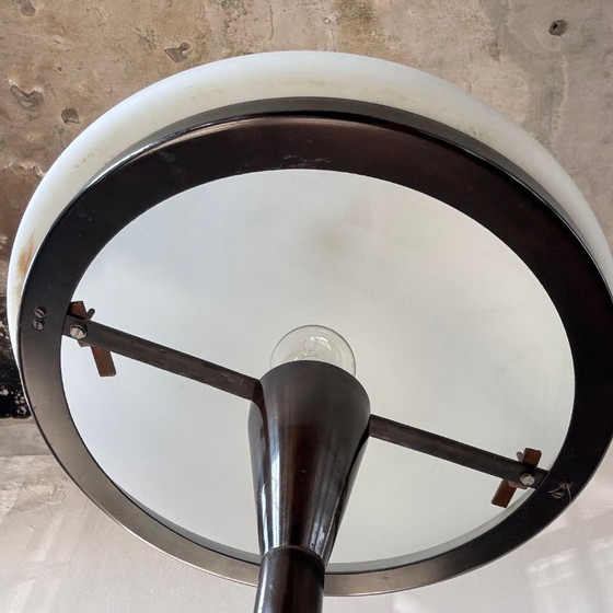Image 1 of Hungarian Brass Floor Lamp by Iparmuveszeti Vallalat