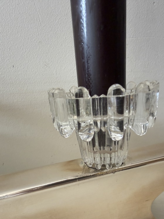 Mid Century Kandelaar – Kandelaars en kaarsen, Glass, Metal (photo 4 of 6)