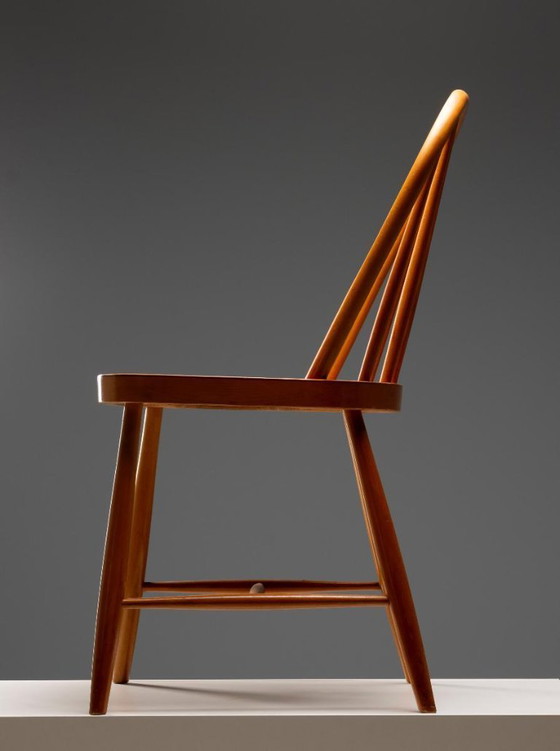 Image 1 of Set van vier eetkamerstoelen, jaren 60-70