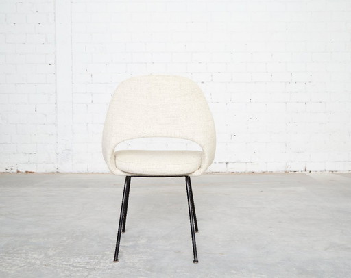 Nr. 72 Conferentiestoelen van Eero Saarinen voor Knoll, jaren 1950, set van 4 – eetkamerstoelen, Wool (photo 2 of 15)
