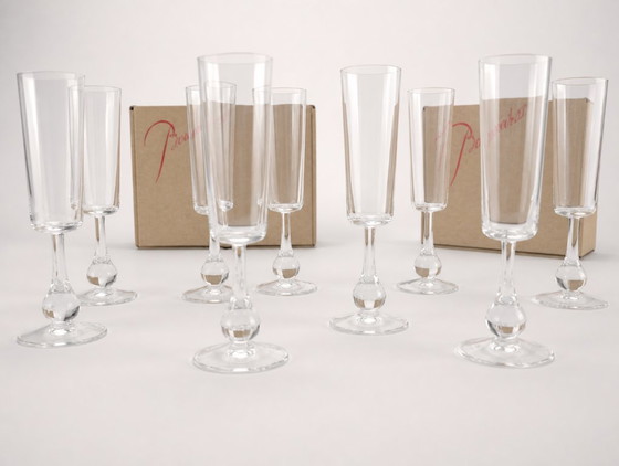 Image 1 of Baccarat - 12 flûte José - Boris Tabacoff - nuove con scatola